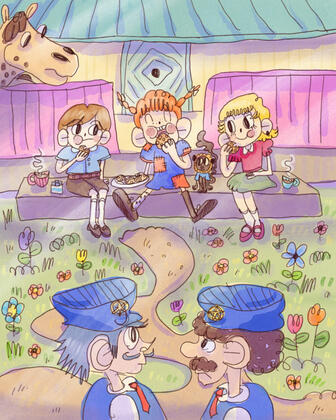 pippi annika and tommy