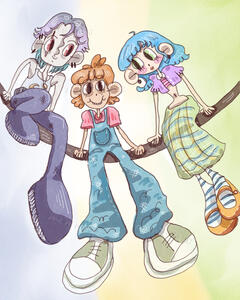 the trio