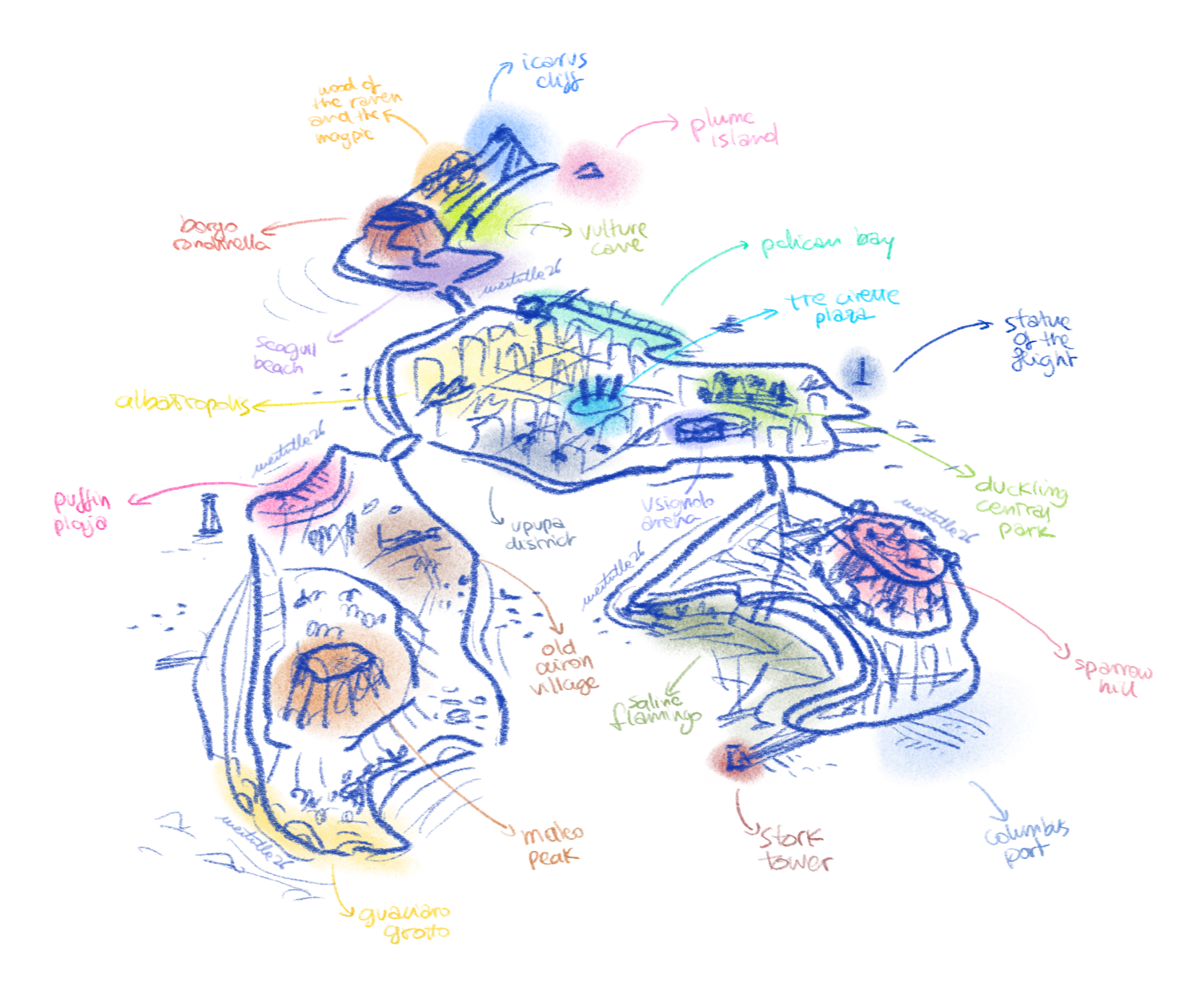 the map of the archipelago